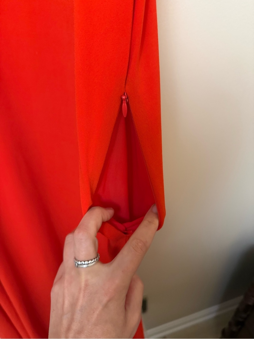 NEW Chicos Sleeveless Red Maxi Dress - Picture 6 of 11